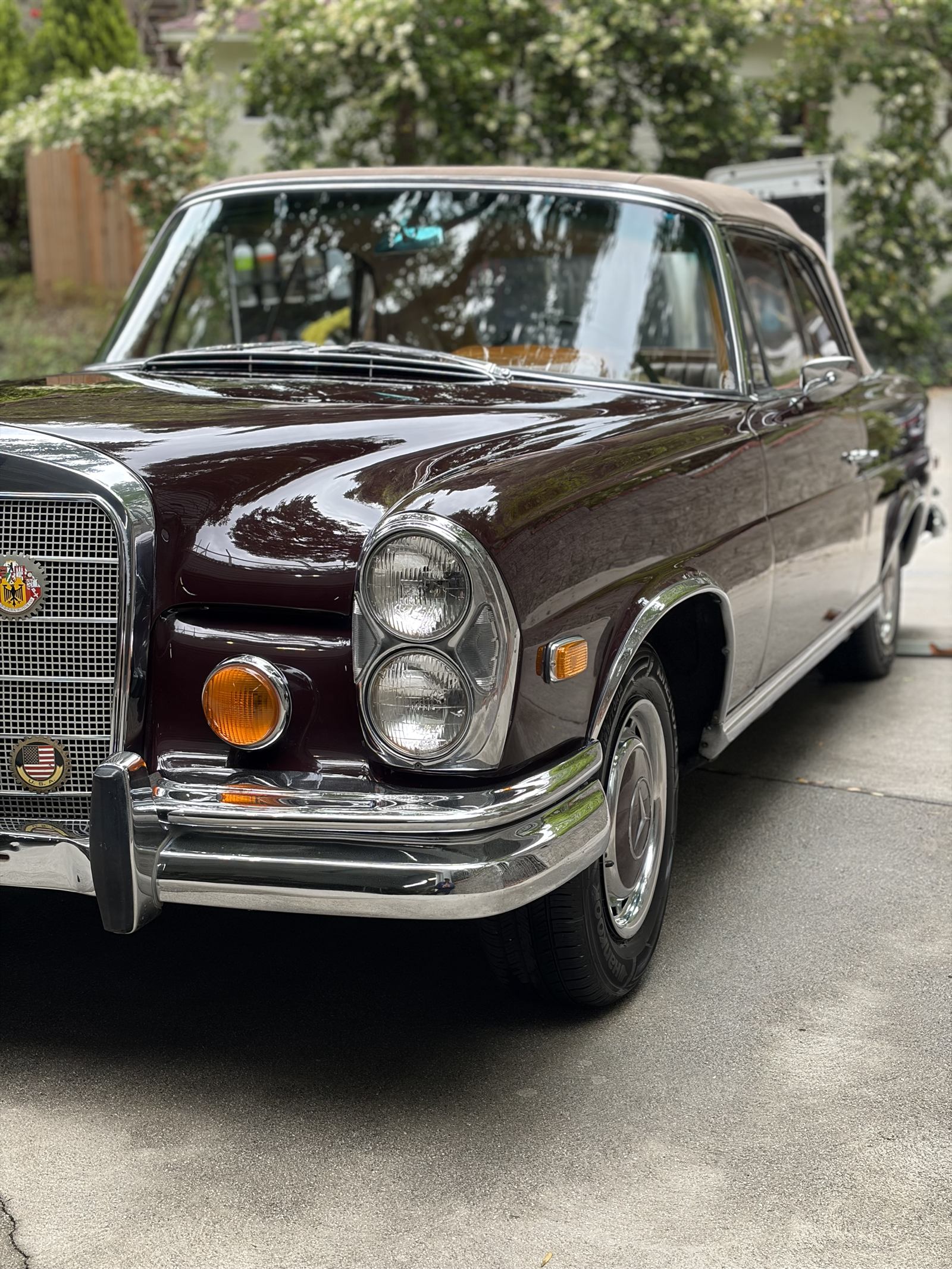 Heavenly Detail classic car exterior detail in Sylmar